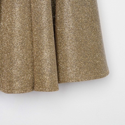 Платье нарядное для девочки KAFTAN, золотистое, размер 30 (98-104 см)