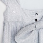 Платье нарядное детское KAFTAN, р. 28 (86-92 см), серебристый - Фото 10