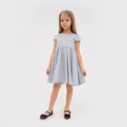 Платье нарядное детское KAFTAN, р. 28 (86-92 см), серебристый - Фото 2