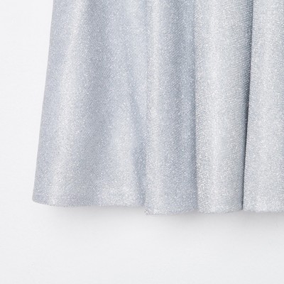 Платье нарядное для девочки KAFTAN, серебристое, размер 28 (86-92 см)