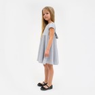 Платье нарядное детское KAFTAN, р. 30 (98-104 см), серебристый - Фото 5