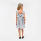 Платье нарядное детское KAFTAN, р. 30 (98-104 см), серебристый - Фото 6