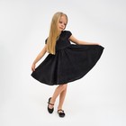 Платье нарядное детское KAFTAN, р. 28 (86-92 см), черный - Фото 4
