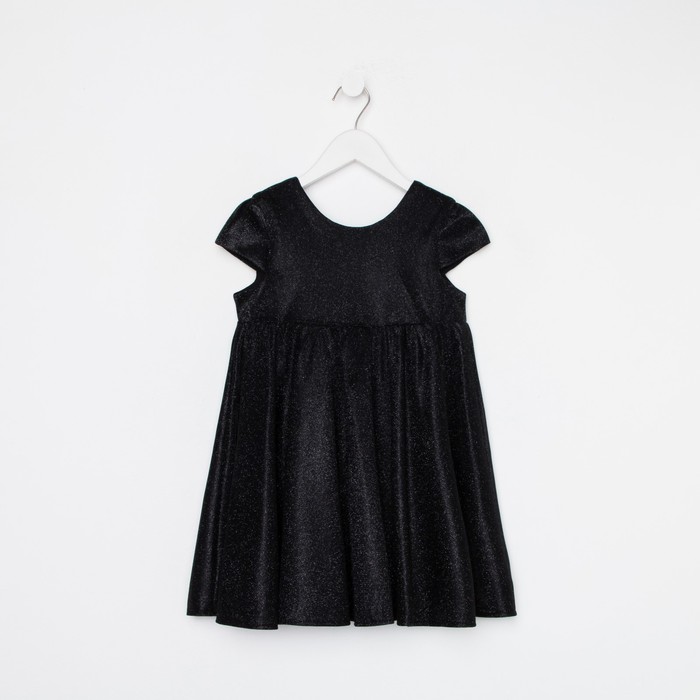 Платье нарядное детское KAFTAN, р. 28 (86-92 см), черный - фото 1886763131