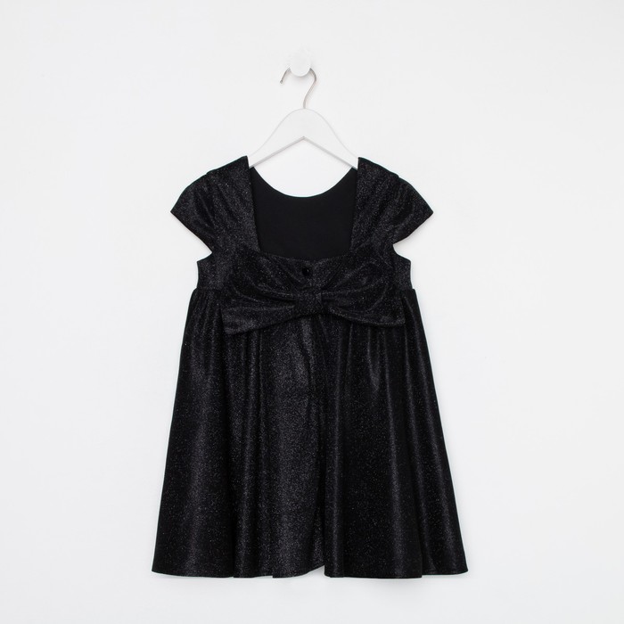 Платье нарядное детское KAFTAN, р. 28 (86-92 см), черный - фото 1886763135