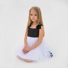 Платье нарядное детское KAFTAN, р. 28 (86-92 см), черный/белый - Фото 5