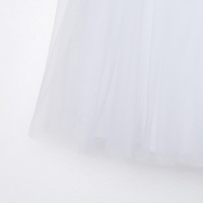 Платье нарядное детское KAFTAN, р. 28 (86-92 см), черный/белый - фото 1907369799