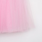 Платье нарядное детское KAFTAN, р. 28 (86-92 см), белый/розовый - Фото 9