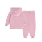 Костюм детский худи и брюки One love winter, рост 80 см., цвет розовый - Фото 3