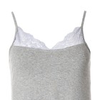 Ночная сорочка женская, цвет серый меланж, размер 50 7656802