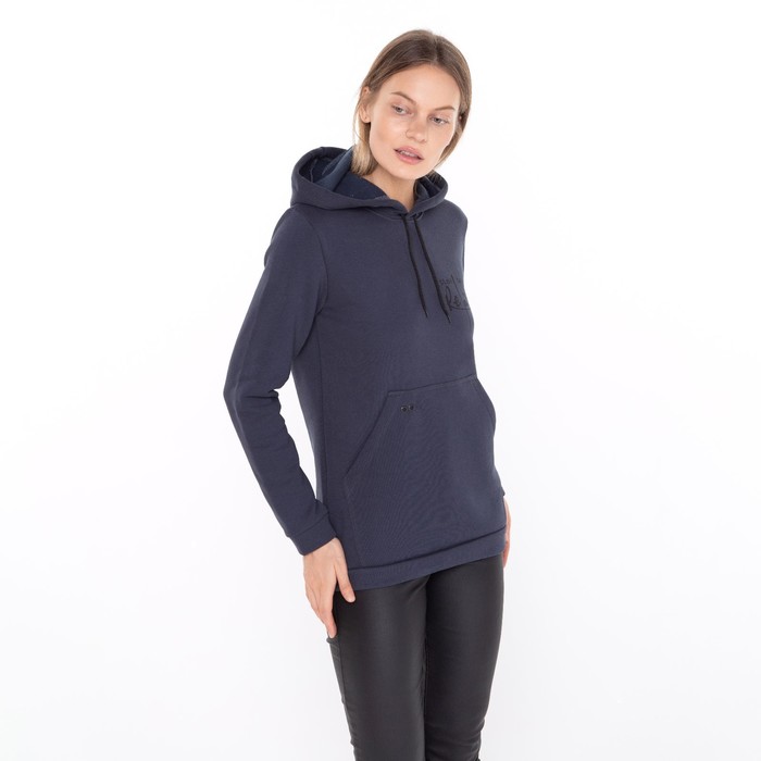 Худи женское, цвет тёмно-серый, размер 48 52754