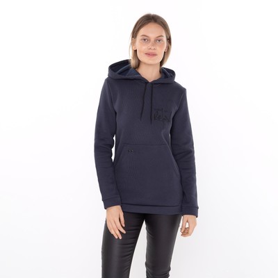 Худи женское, цвет тёмно-серый, размер 50