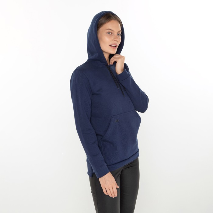 Худи женское, цвет синий, размер 54 52760