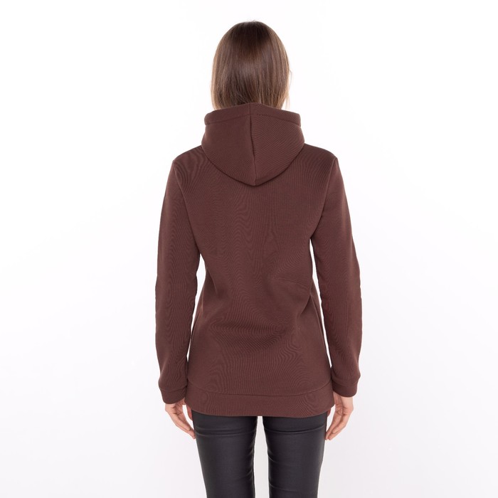 Худи женское, цвет шоколадный, размер 50 52763
