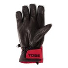 Перчатки Tobe Capto Undercuff V3 с утеплителем, размер XS, красные, чёрные - Фото 2