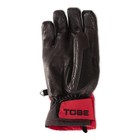 Перчатки Tobe Capto Undercuff V3 с утеплителем, размер XS, красные, чёрные - Фото 3