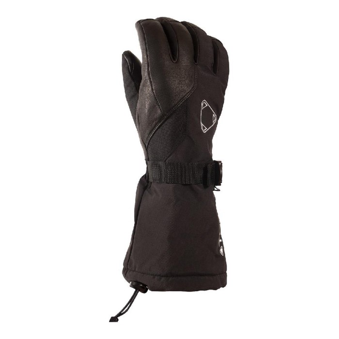Перчатки Tobe Huron с утеплителем, размер XS, чёрные - Фото 1