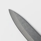 Нож кухонный керамический Magistro Black, лезвие 9,5 см, ручка soft-touch, цвет чёрный - Фото 3