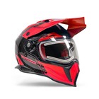 Шлем 509 Delta R3L Carbon с подогревом, размер S, красный, чёрный - Фото 2