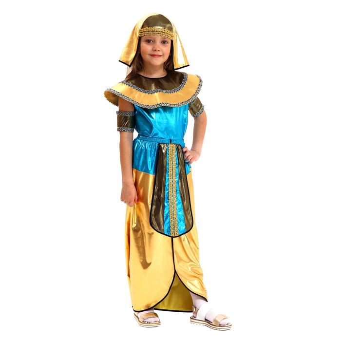 Карнавальный костюм «Клеопатра», р. 28, рост 98-104 см - фото 1902995833