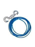 УЦЕНКА Трос буксировочный TORSO, металлический в ПВХ оплётке, 4 м, 3 тонны, 2 крюка - Фото 4