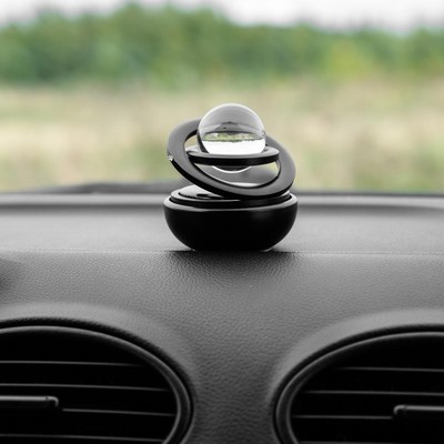 УЦЕНКА Аксессуар на панель, гравитационные кольца, вращается от солнца, черный