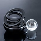 УЦЕНКА Аксессуар на панель, гравитационные кольца, вращается от солнца, черный - Фото 3