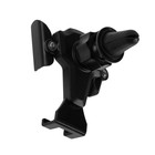 УЦЕНКА Держатель телефона TORSO в дефлектор, самозажимной захват 6-9.5 см, черный - Фото 4