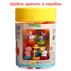 Конструктор игольчатый BRISTLES «Весёлая ферма», 100 деталей - Фото 8