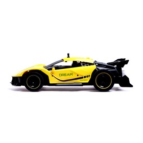 

Машина радиоуправляемая RUNNER, эффект дыма, 1:16, работает от аккумулятора, цвет жёлтый