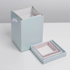 Набор складных коробок 3в1 «Текст», 10 х 18, 14 х 23, 17 х 25 см - Фото 7