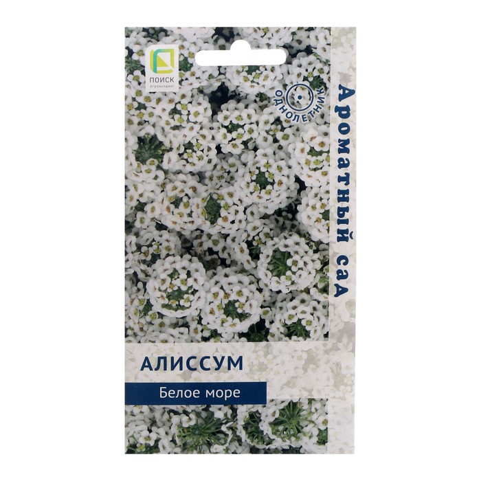 Семена цветов Алиссум "Белое море", 0,3 г - Фото 1