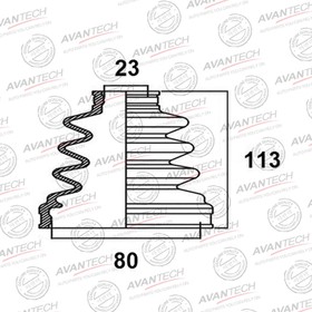 Пыльник привода Avantech BD0110