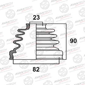 Пыльник привода Avantech BD0121