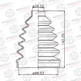 Пыльник привода Avantech BD0223