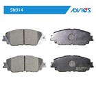 Дисковые тормозные колодки ADVICS SN314 - фото 274490