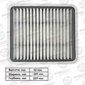 Фильтр воздушный Avantech TOYOTA: ALTEZZA  (артикул 7660388)  большой выбор товаров оптом и в розницу по низким ценам с доставкой