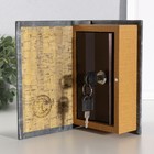 Шкатулка книга-сейф «Железная защита», дерево, 17×11×5 см - Фото 2