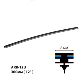 Сменная резинка щетки стеклоочистителя Avantech серии AERODYNAMIC 300мм ( 12'' )
