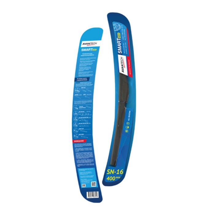 Щетка стеклоочистителя бескаркасная Avantech Smart NEO SN-16 400 мм (16'') - Фото 1