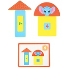 Детская развивающая игра EVA «Маленький строитель», изучение форм / цветов, Крошка Я - фото 4343654