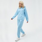 Костюм женский (толстовка, брюки) MIST, размер 40-42, голубой  (артикул 7358258)  большой выбор товаров оптом и в розницу по низким ценам с доставкой