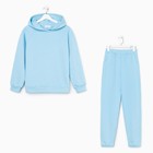 Костюм женский (толстовка, брюки) MIST, размер 40-42, голубой  (артикул 7358258)  большой выбор товаров оптом и в розницу по низким ценам с доставкой