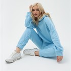 Костюм женский (толстовка и брюки) MIST, р. 44-46, голубой - Фото 8