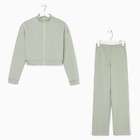 Костюм женский (джемпер и брюки) MIST, р. 48-50, хаки  (артикул 7358276)  большой выбор товаров оптом и в розницу по низким ценам с доставкой