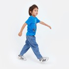 Футболка MARVEL "Человек-паук", рост 122-128 (34), синий - Фото 4