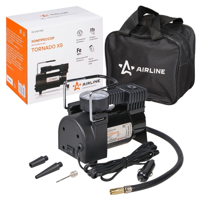 Компрессор TORNADO XS с сумкой, 30 л/мин, 7 АТМ - Фото 1