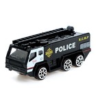 Машина металлическая «Спецслужбы», масштаб 1:64, в пакете, МИКС - фото 24410963