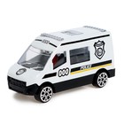 Машина металлическая «Спецслужбы», масштаб 1:64, в пакете, МИКС - фото 24410966