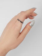 Кольцо «Ночь» под гематит, узкое, чёрное, размер 19 - Фото 2